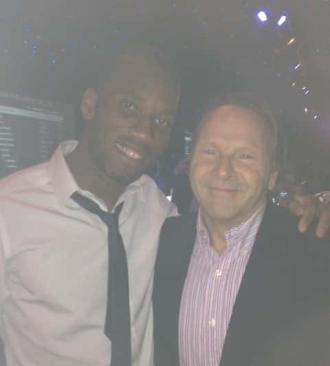 With Drogba