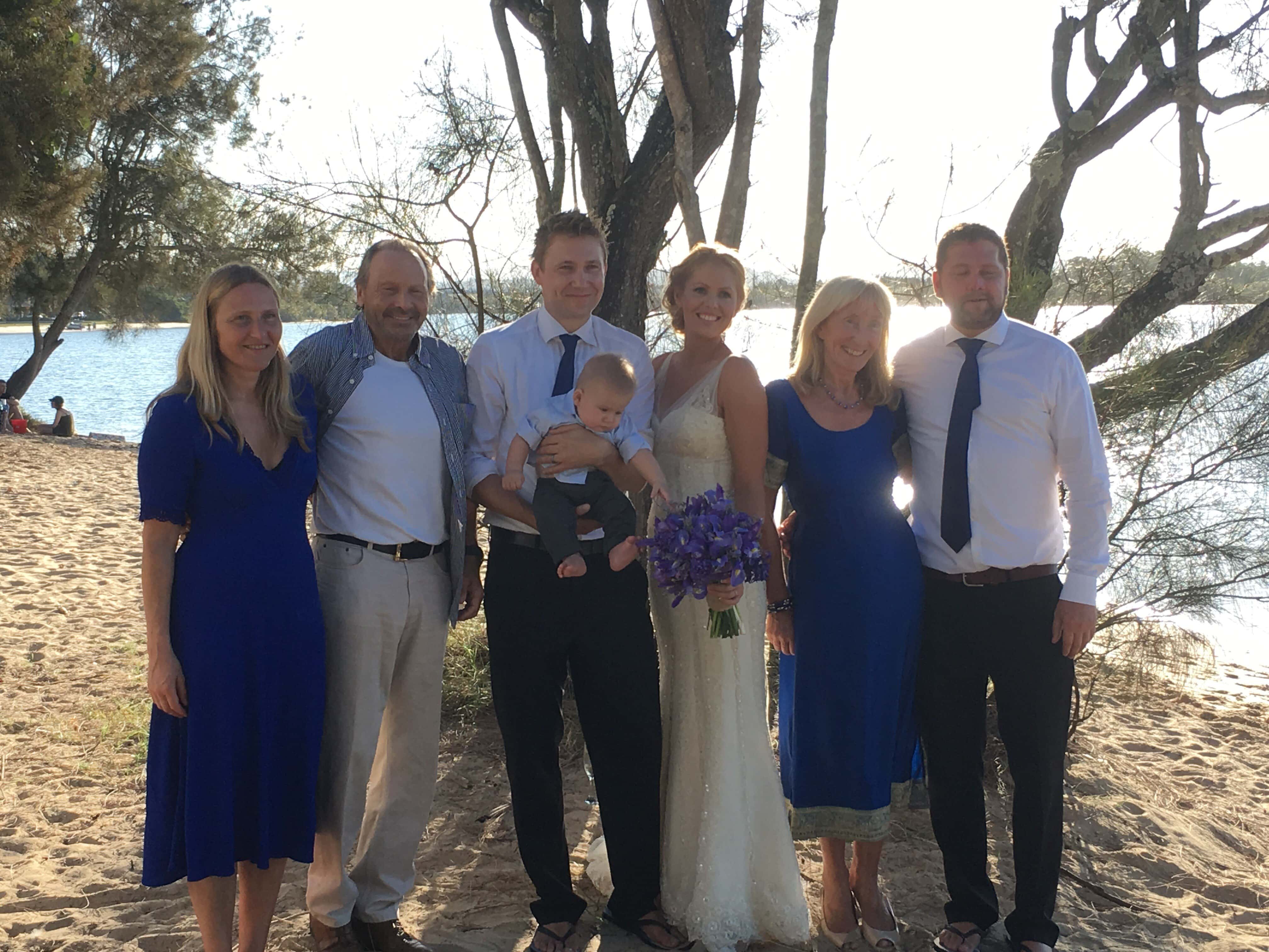Tristan and Karen's wedding in Australia