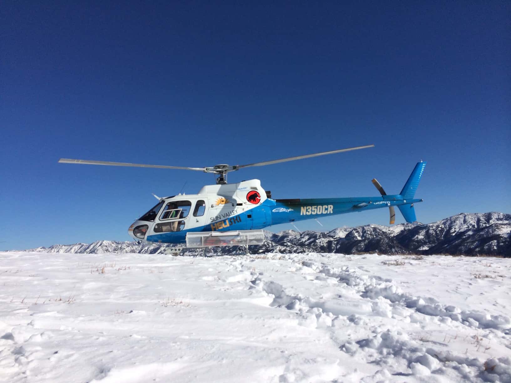 Heli-skiing Jackson Hole