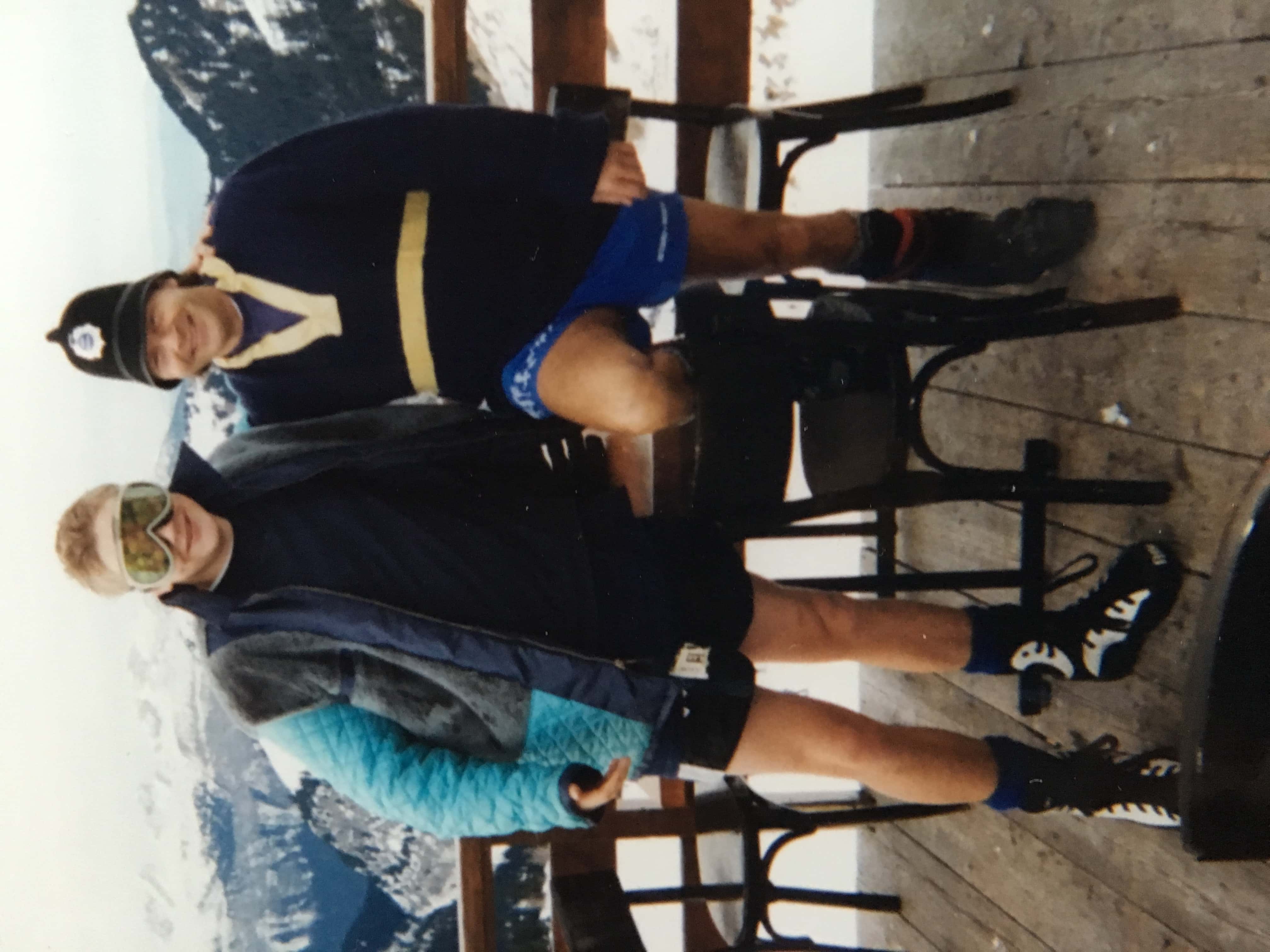 With Tristan on New Year's Day
