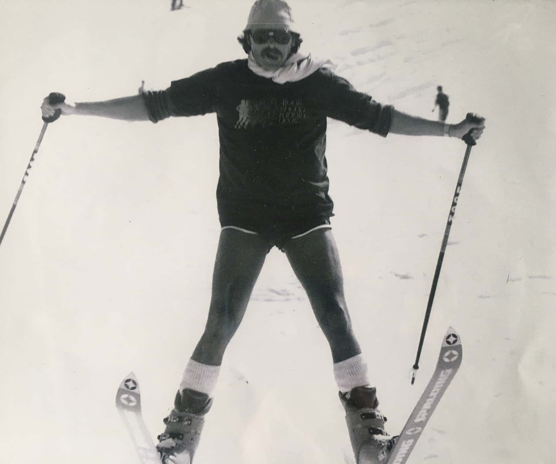 Spring skiing in Flaine – what a show-off!