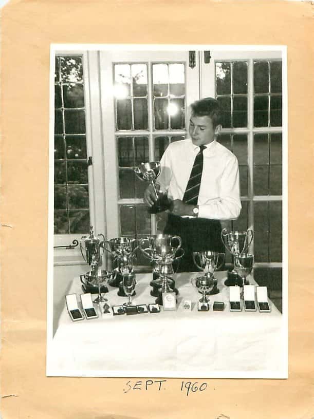 A few sports trophies 1960