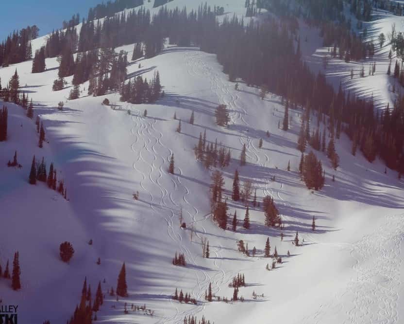 Fresh tracks, Sun Valley